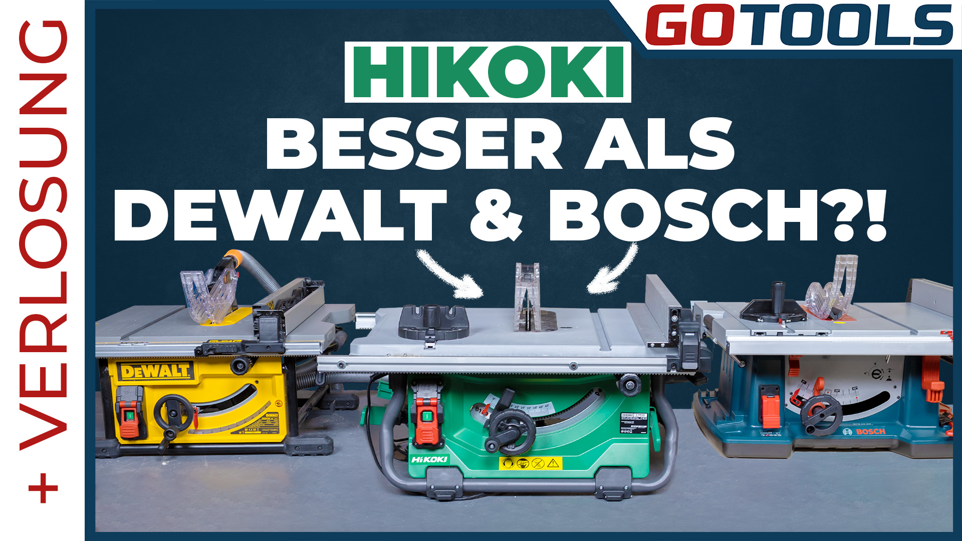 Bosch GTS 10 XC vs DeWalt DWE7492 vs Hikoki C10RJ