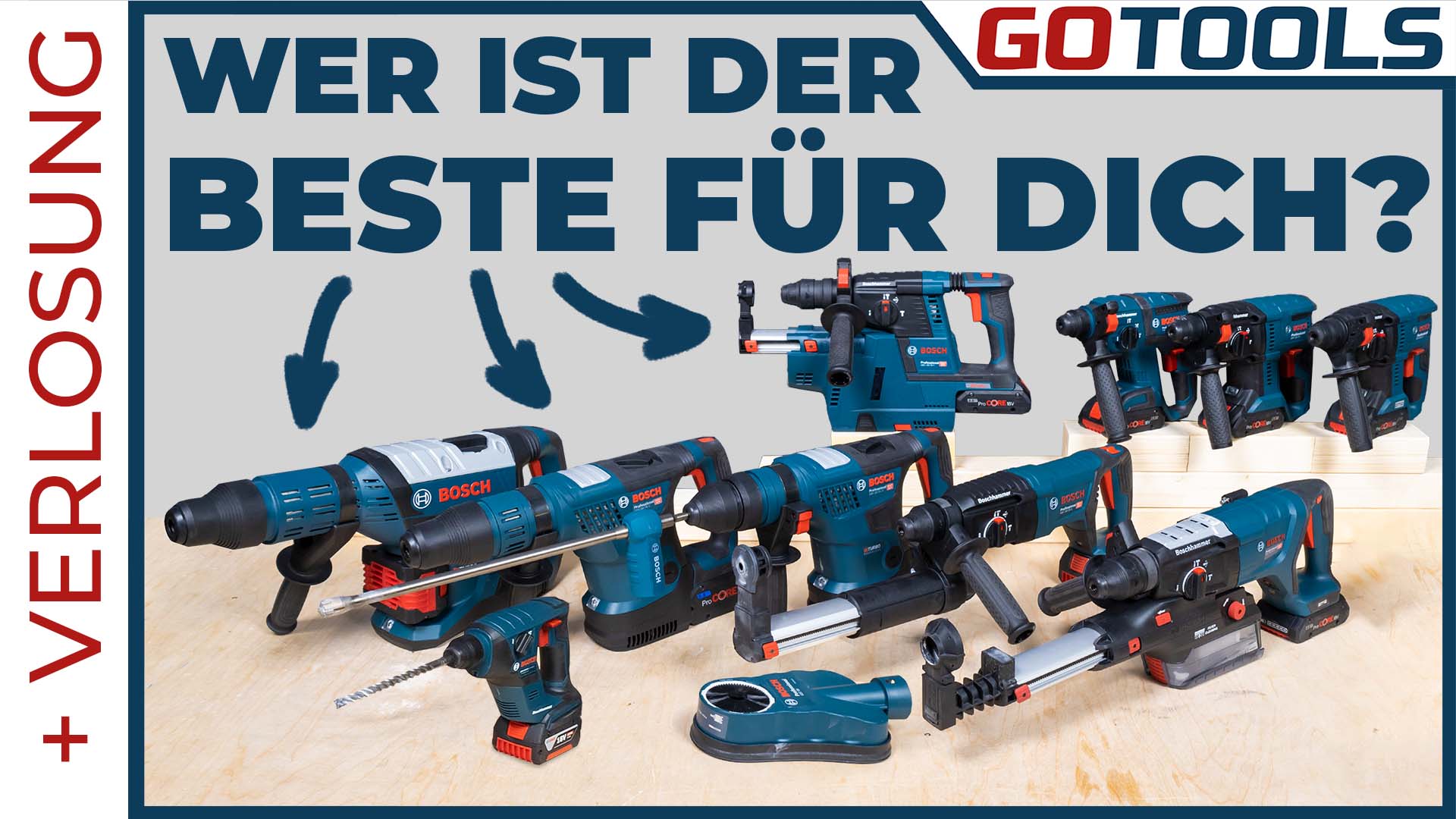 großer Bosch Bohrhammer Vergleich