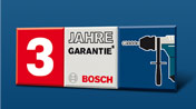 Bosch 3 Jahre Garantie Logo
